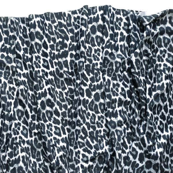 Бифлекс принт "Леопард" на белом