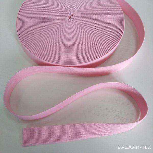 Резинка широкая "Пастельно-розовый" 2.5 см